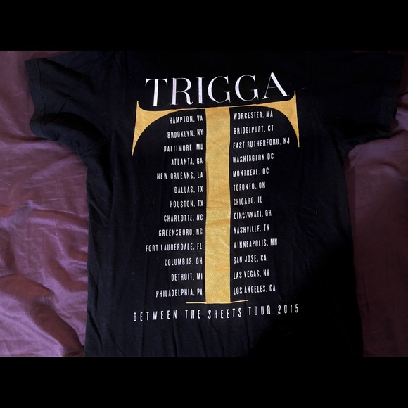 Trey Songz Between the Sheets Tour TShirt - Picture 3 of 3